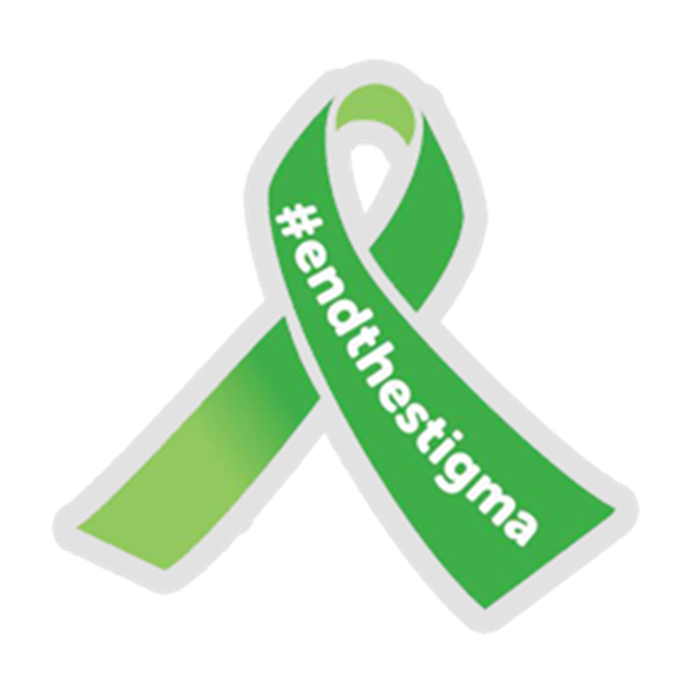 Picture of The Green Ribbon Pin Badge (pack of 10)